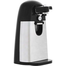 Automatic Can Opener Stainless Steel Magnetic Holder Non-Slip Base Kitchen Tool