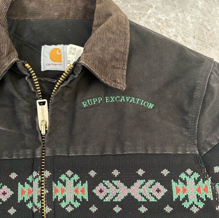 Vintage 90s Carhartt Duck Santa Fe Jacket (JQ0405) Made in the USA