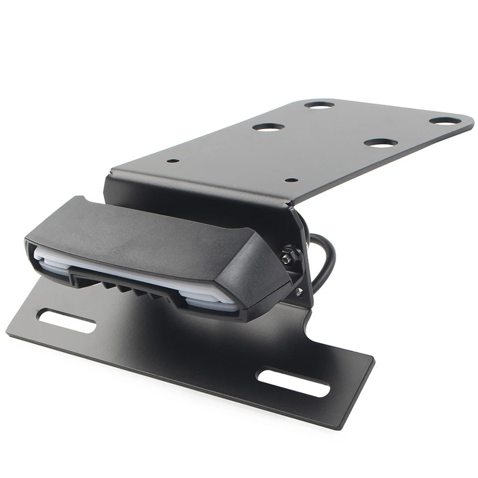 LED Tail Light Turn signal License Plate Holder For KAWASAKI KLX250 KLX 250S/SF - Imagem 4 de 4