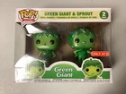 Funko Pop! Ad Icons: Green Giant and Sprout Metallic 2-Pack Target Exclusive