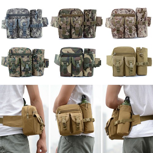 Military Camping Hiking Belt Bag 
