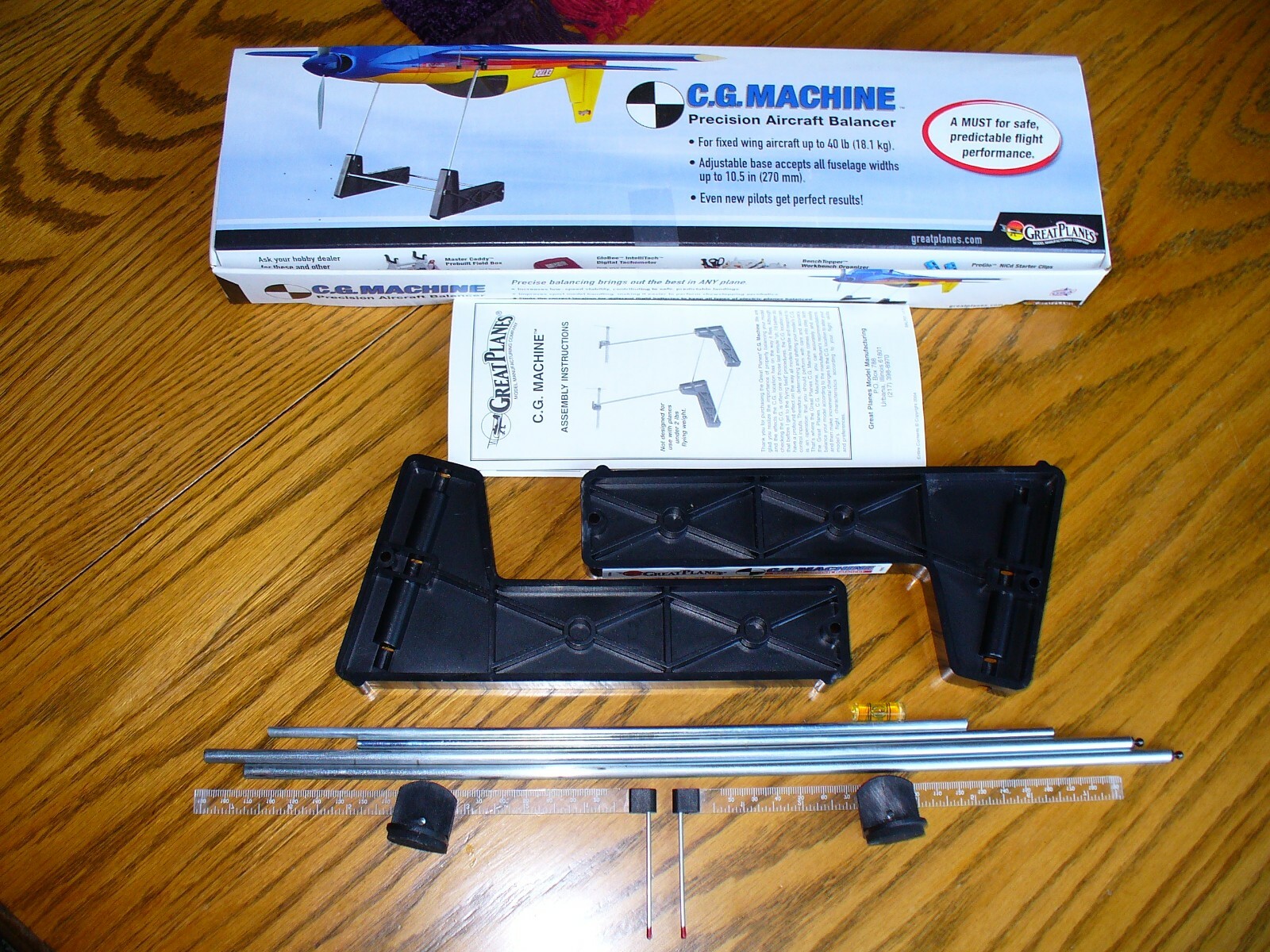 great planes cg machine