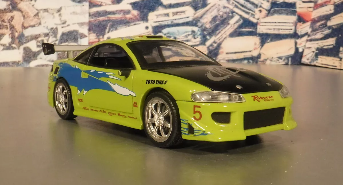 1995 MITSUBISHI ECLIPSE by ERTL Racing Champions THE FAST AND THE FURIOUS  1/24