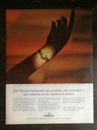Vintage 1965 Omega Ladymatic Watch 