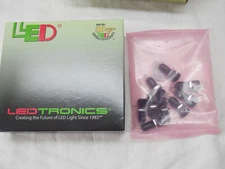 LEDTronics CFS370-0AG-028V Red Lamp Indicator 9each