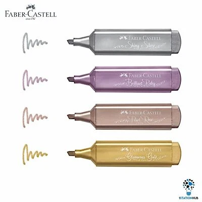 Faber Castell Textliner 46 Sparkling Highlighter | Twinkling Metallic Journaling - Image 1 of 4