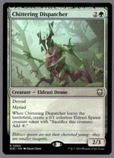 Chittering Dispatcher 0063 Sin Lámina Raro Modern Horizons 3 Magic The Gathering Casi Como Nuevo