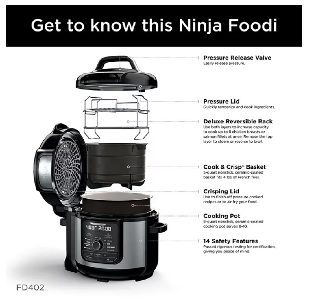 ninja 8 qt foodi 9 in 1