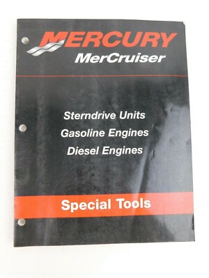 MerCruiser Special Tools Sterndrive Units /Gasoline & Diesel Engines 90-806737-2