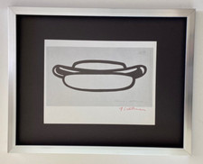 Roy Lichtenstein | Vintage 1970 Firmato | Litografia offset montata e incorniciata |