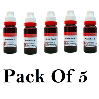 5X Dr Reckeweg Aralia Racemosa Mother Tincture Q 20ml Each