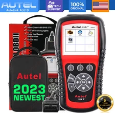 Autel AutoLink AL619 2025 Newest Car ABS SRS & CAN OBD2 Diagnostic Scan Tool