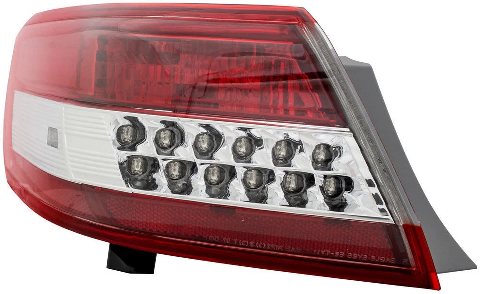 Conjunto de luz trasera izquierda para Toyota Camry Dorman 1611660 2010-2011 Foto 4 de 4