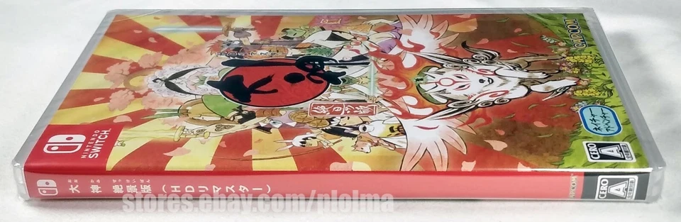 OKAMI: ZEKKEIBAN New Physical NINTENDO SWITCH Game Japanese Import US Seller - Image 3 of 3