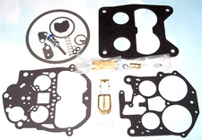 Rochester Quadrajet Carburetor Rebuild Kit Brass Float Filter 75-79 Pontiac