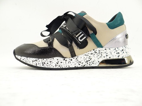 Liu Jo sneaker scarpe sportive scarpe da donna verde nero beige numero 40 come nuove - Foto 5 di 8