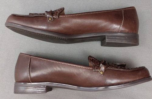 Naturalizer N5 Comfort Brown Leather Loafer - Size 8M - Picture 2 of 5