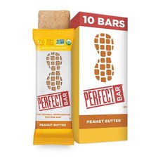Perfect Bar Peanut Butter Protein Bar High Protein Organic Gluten Free Soy Fr...