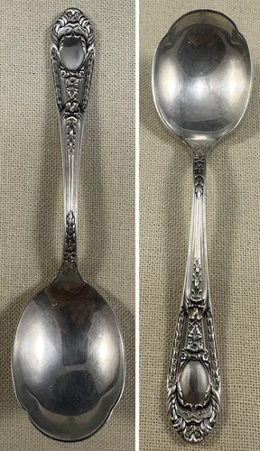 Vintage Fontaine Pattern International Sterling Silver Flatware Sugar Spoon 1