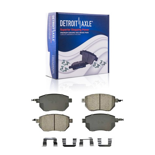 Front Brake Rotors + Ceramic Pads for Nissan Altima Maxima Murano FX35