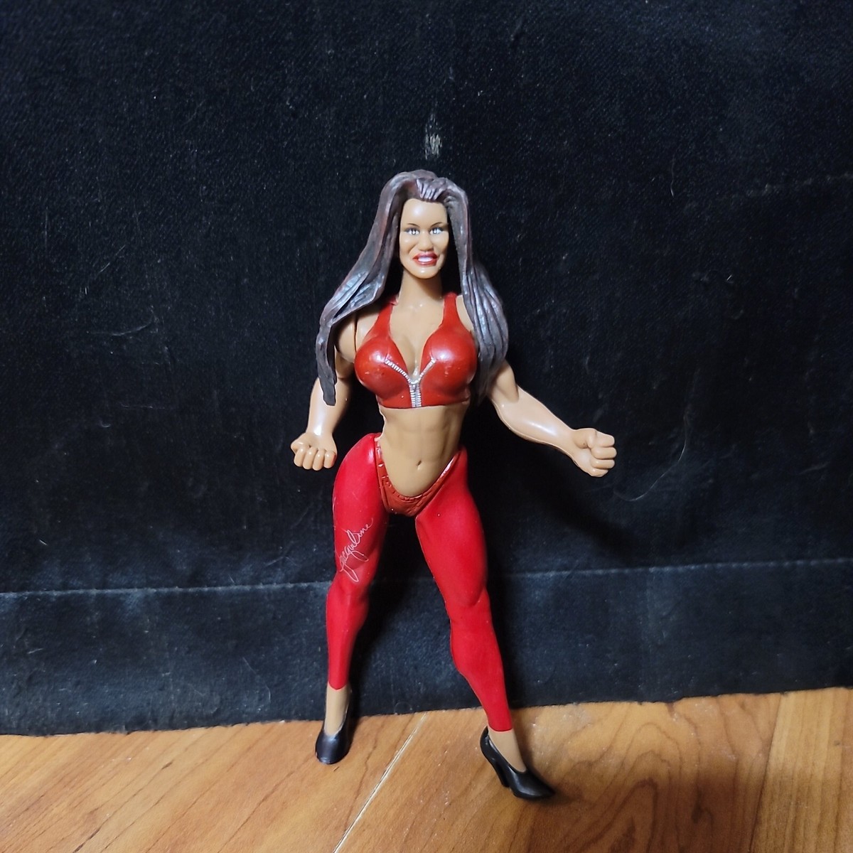 WWE JACQUELINE ACTION FIGURE 1998 JAKKS SIGNATURE SERIES