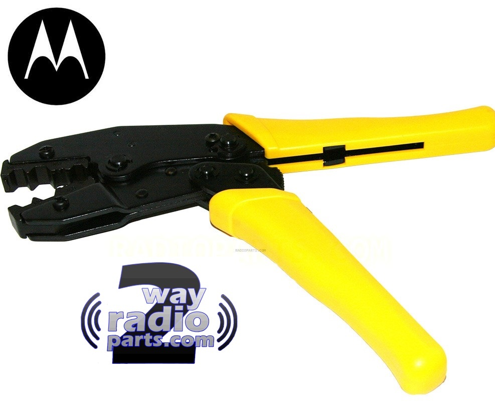 Real OEM Motorola Mini-UHF and TNC Crimp On antenna coax Connector TOOL! New !