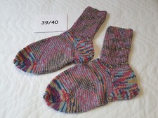 NEU Gr. 39/40 gestrickte Socken bunt mehrfarbig - Nummer 11