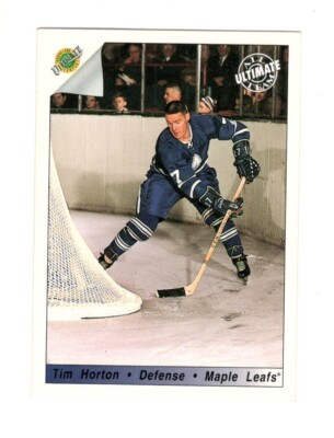 1992 All Ultimate Team - Tim Horton - Toronto Maple Leafs