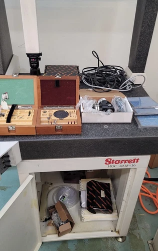 Starrett Coordinate Measuring Machine, Model HGC 2018-16 with toolings