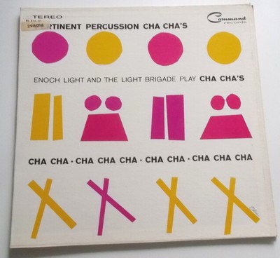Enoch Light And The Light Brigade   Pertinent Percussion Cha Cha's - LP FOC