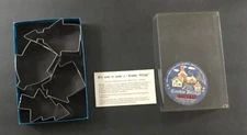 Vintage Fox Run COOKIE VILLAGE 4 Metal Cookie Cutter Set with Instructions