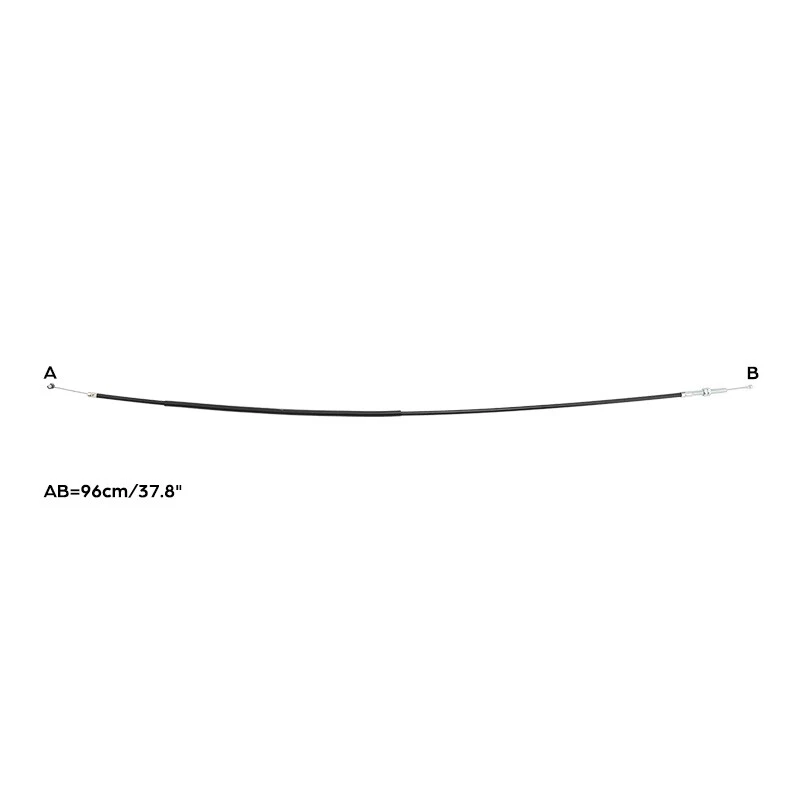 Cabo de embreagem de motocicleta compatível com Kawasaki Ninja ZX10R ZX 10R 2008-2010 2009 2010 - Imagem 3 de 4