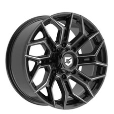 20 Inch 20x10 Gear Off Road 776bm Black Milled Wheels Rims 6x5.5 6x139.7 -19 20 Inch 20x10 Gear Off Road 776bm Black Milled Wheels Rims 6x5.5 6x139.7 -19