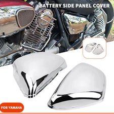 Motorcycle Side Chrome Battery Cover For Yamaha Virago 700 1100 XV1100S Special