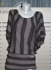 Killah by Miss Sixty Dress Jainy Black Grey New Style KR2600 Vintage 2000s