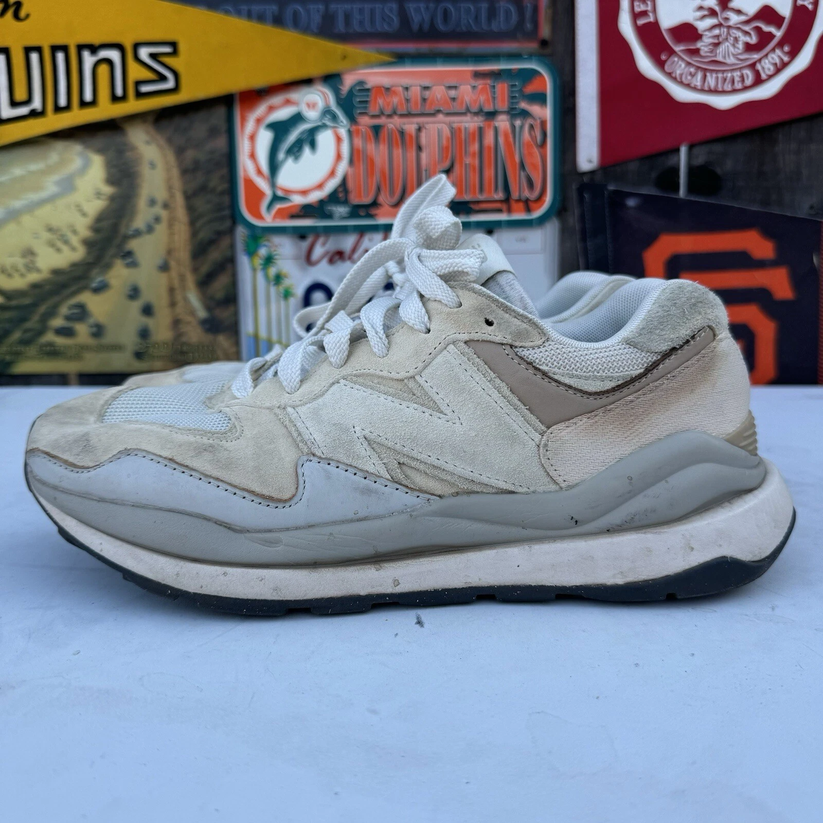 Taglia 10 New Balance Uomo Running M5740GRM Moonbeam Rain Cloud