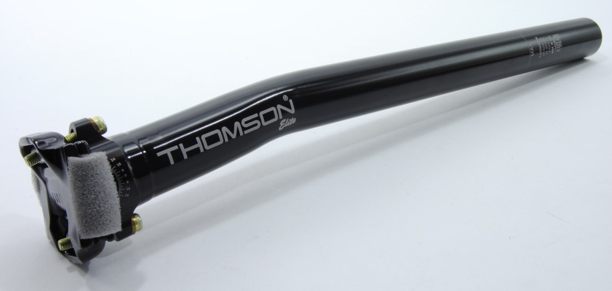 thomson elite ×2 90mm 美品 Thomson Elite Setback Seatpost 31.6 X 410mm - Black for sale