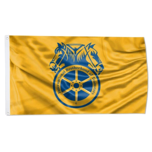 Teamsters Flag Yellow banner 3X5Feet Home Garden Party Decoration - product listing photo