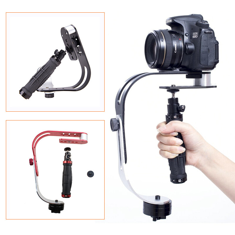 Digital Camera Stabilizer For Slr  Dv Adjustable Lightweight Rotating Durable Ca