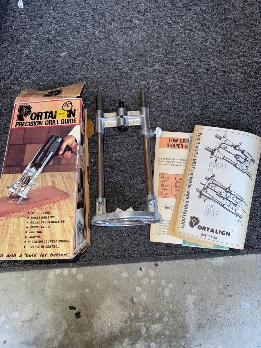 Portalign Precision Drill Guide W Original Box Paperwork