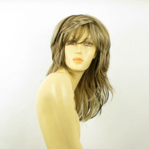 mid length wig Light blond copper wick clear and chocolate:NINON 15613H4  PERUK - Picture 1 of 8
