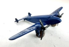 1930's TOOTSIETOY EAL NC1011 TWIN ENGINE PASSENGER PLANE- VG DARK BLUE PLANE