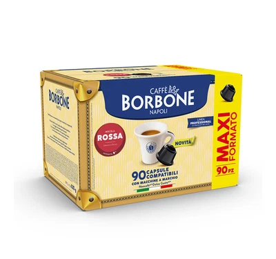 360 Capsule Caffè Borbone Miscela Red Rossa 100% Compatibili Dolce Gusto Nescafè