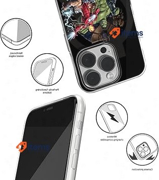 ERT GROUP Etui na telefon komórkowy do Apple iPhone 14 PRO Marvel Pattern Avengers - Zdjęcie 3 z 6