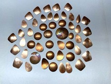 49X Copper Blanks for enameling use-  assorted shapes and sizes