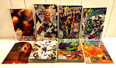 Captain Marvel Lot of 27 Back Issue  Bundle Marvel Comics 1st App