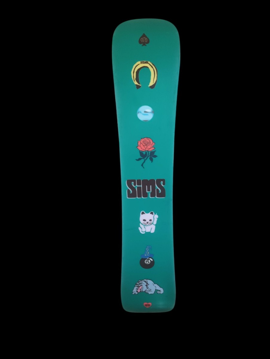 Sims Mystery Lunch Snowboard 157 cm All Mountain Twin Demo Board