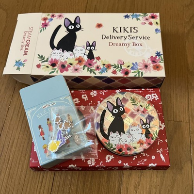 #ad Steam Cream Pins Collection Kiki#x27;S Delivery Service Ghibli Jiji s7 $55.40