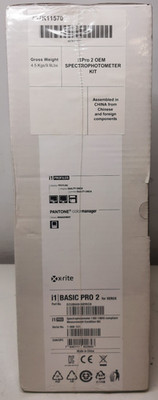New Sealed X-Rite i1 Basic Pro 2 Spectrophotometer