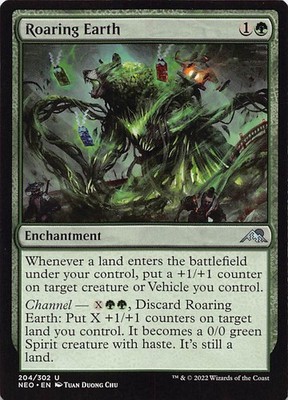 Roaring Earth NEO 204 Normal English NM - MTG